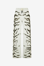 ${brand} Man Sports Pants With White Tigresse OGAT X Roberto Cavalli Print ${colorDescription} ${masterID}