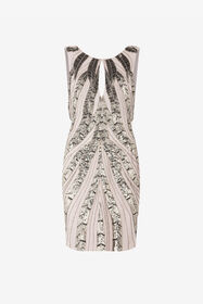 ${brand} Sequin-embellished silk dress ${colorDescription} ${masterID}