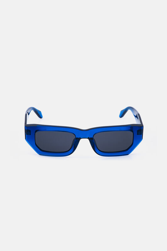 JC Rectangular frame SHINY TRANSP.BLUE VALD18-ID258