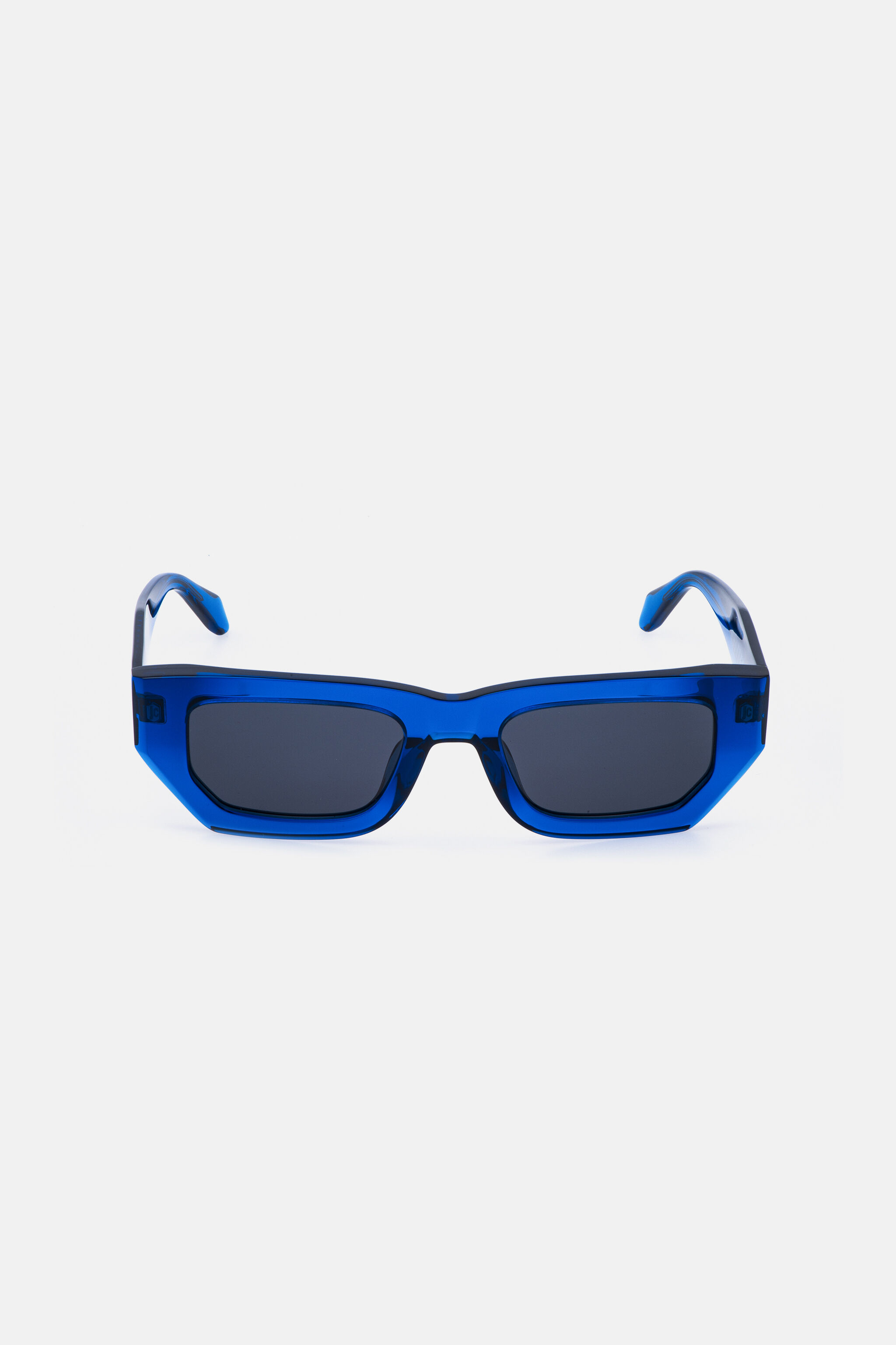 JC Rectangular frame SHINY TRANSP.BLUE VALD18-ID258