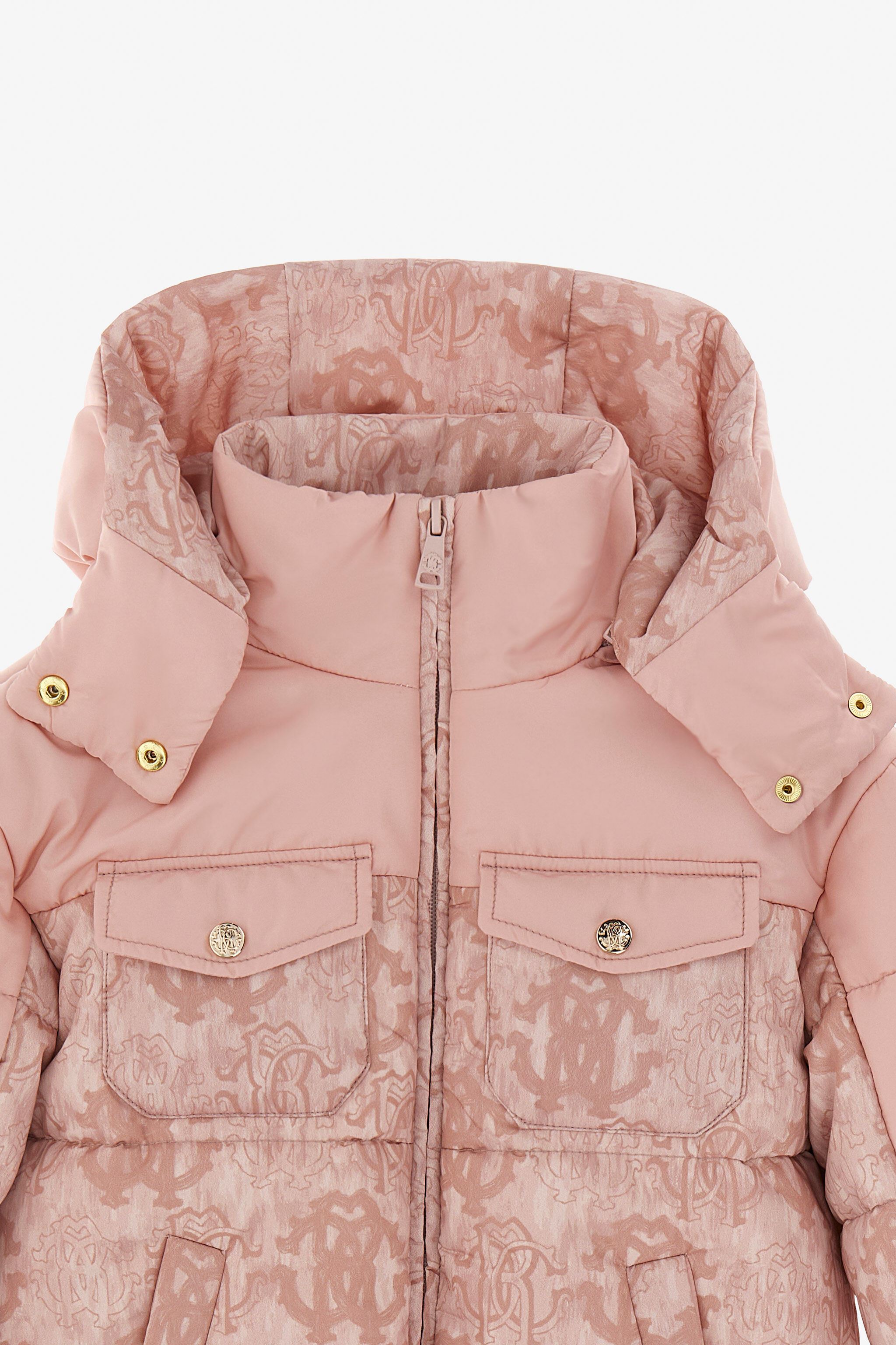 JU Giacca con Logo RC Rosa TJT42D-5RM07