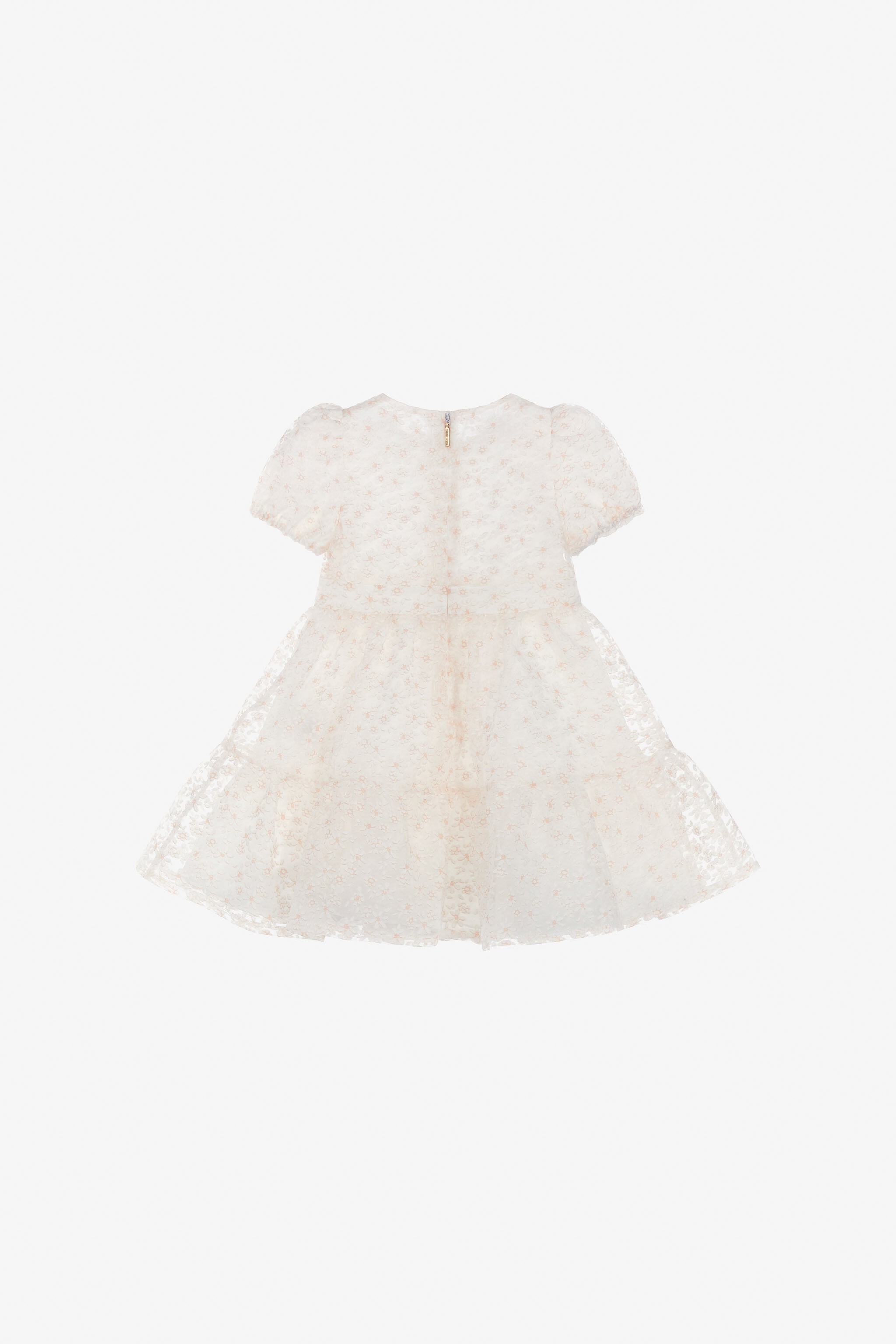 JU Printed Dress White SJT154-RT002