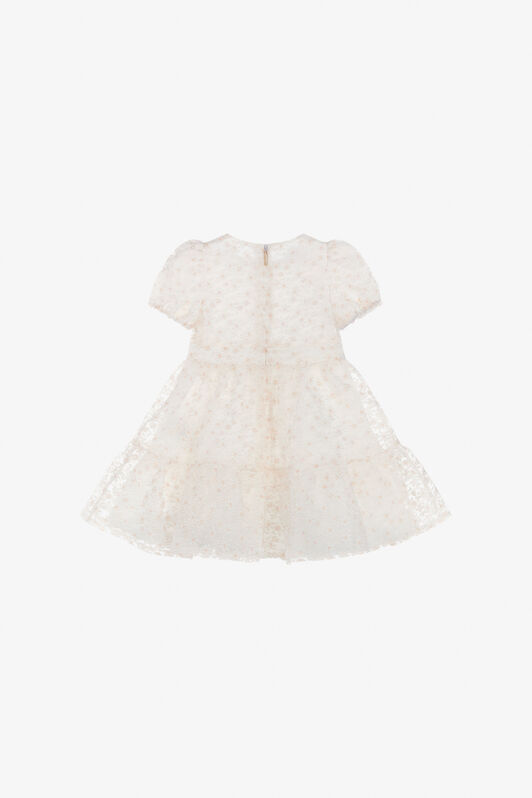 JU Printed Dress JU Printed Dress White SJT154-RT002