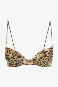 ${brand} Jaguar Skin print bikini top ${colorDescription} ${masterID}