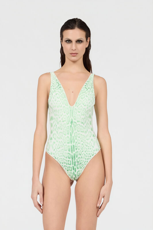 RC Jaguar Mint One-Piece Swimsuit RC Jaguar Mint One-Piece Swimsuit PISTACHIO GREEN XQW008-HVT23