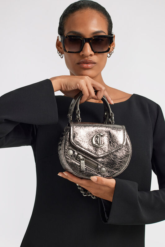 JC Just Cavalli Handbag Silver TFB108-TF473