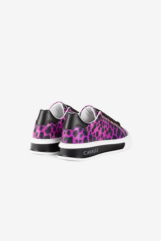 RC Animal-print low-top sneakers Purple QKS159-PZA79