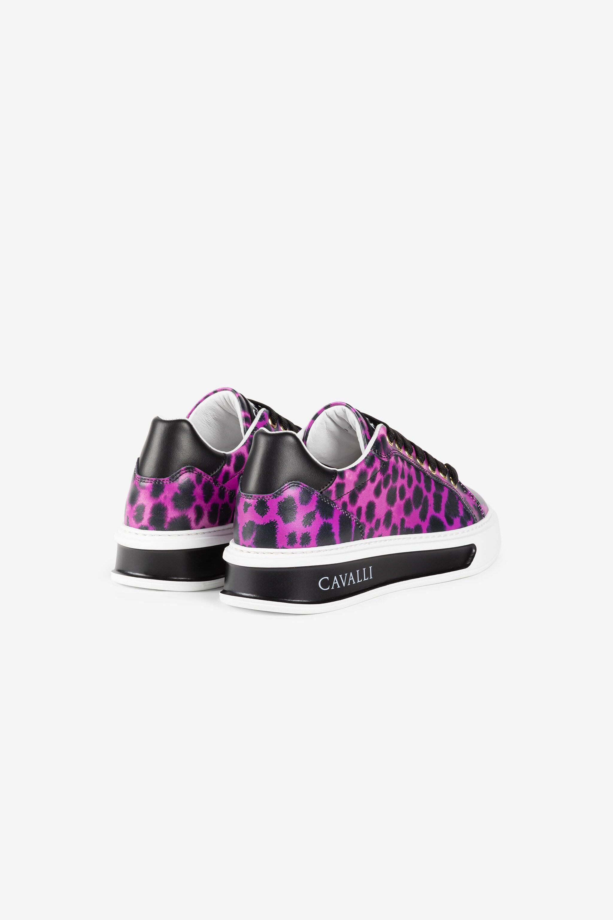 RC Animal-print low-top sneakers Purple QKS159-PZA79