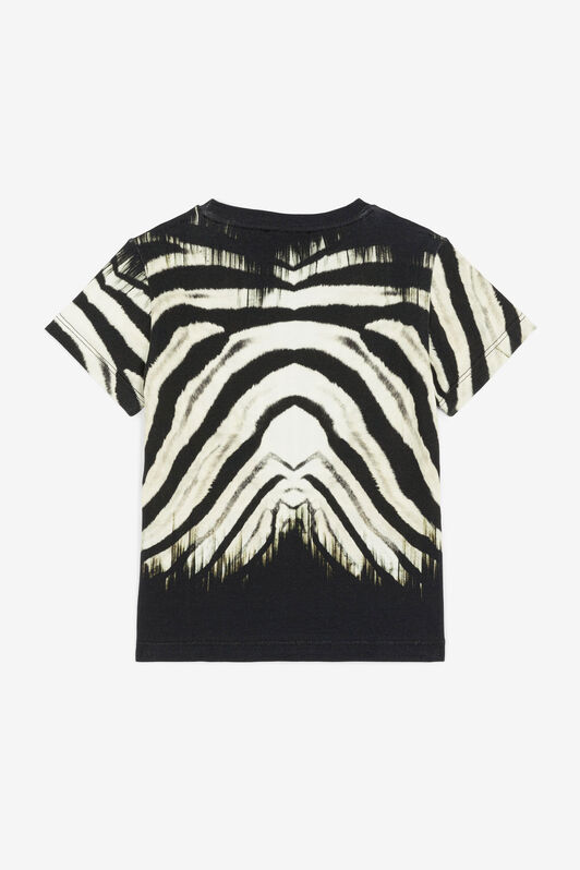 JU T-Shirt mit Freedom-Print JU T-Shirt mit Freedom-Print Schwarz/Weiß OJT661-ISA2J