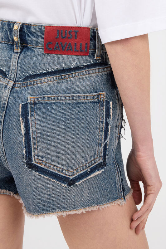 JC Short En Jean Bleu INDIGO WFT182-WF559