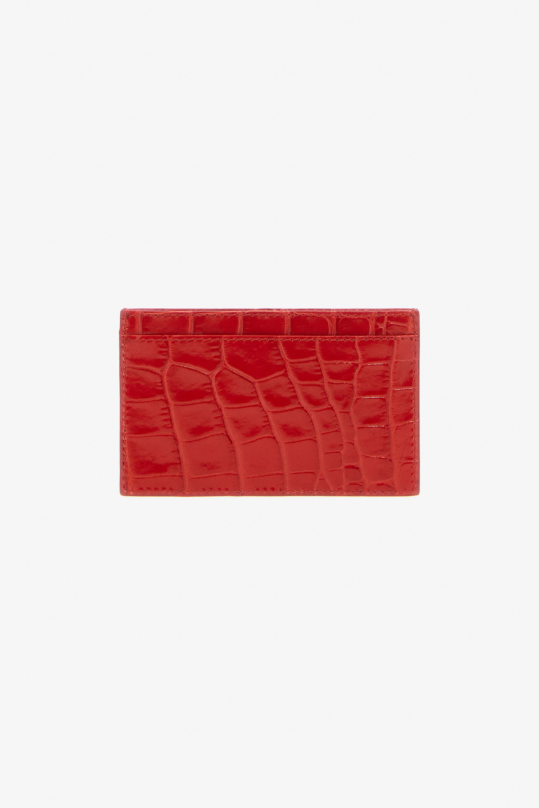 RC Red Leather Card Case Red TKA005-PZ975