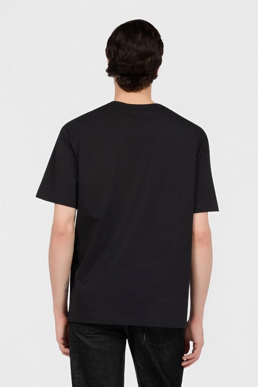 JC Black T-Shirt with Logo BLACK Q61256-Q0159