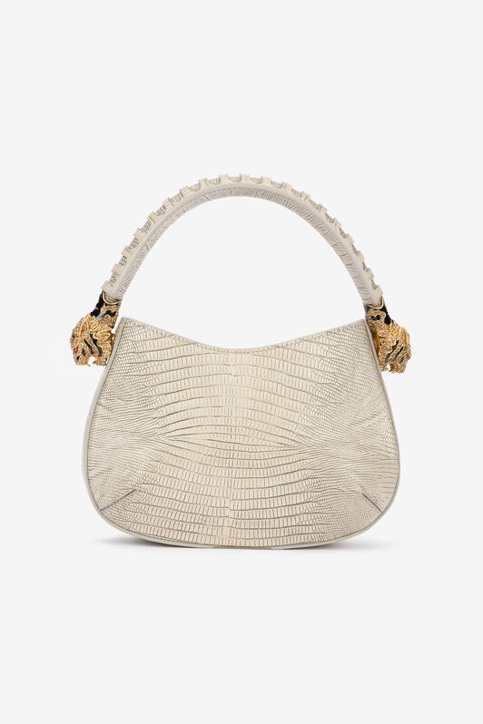 RC Ivory Roar Bag with Jewel Tigers Ivoire TWB002-PZ119