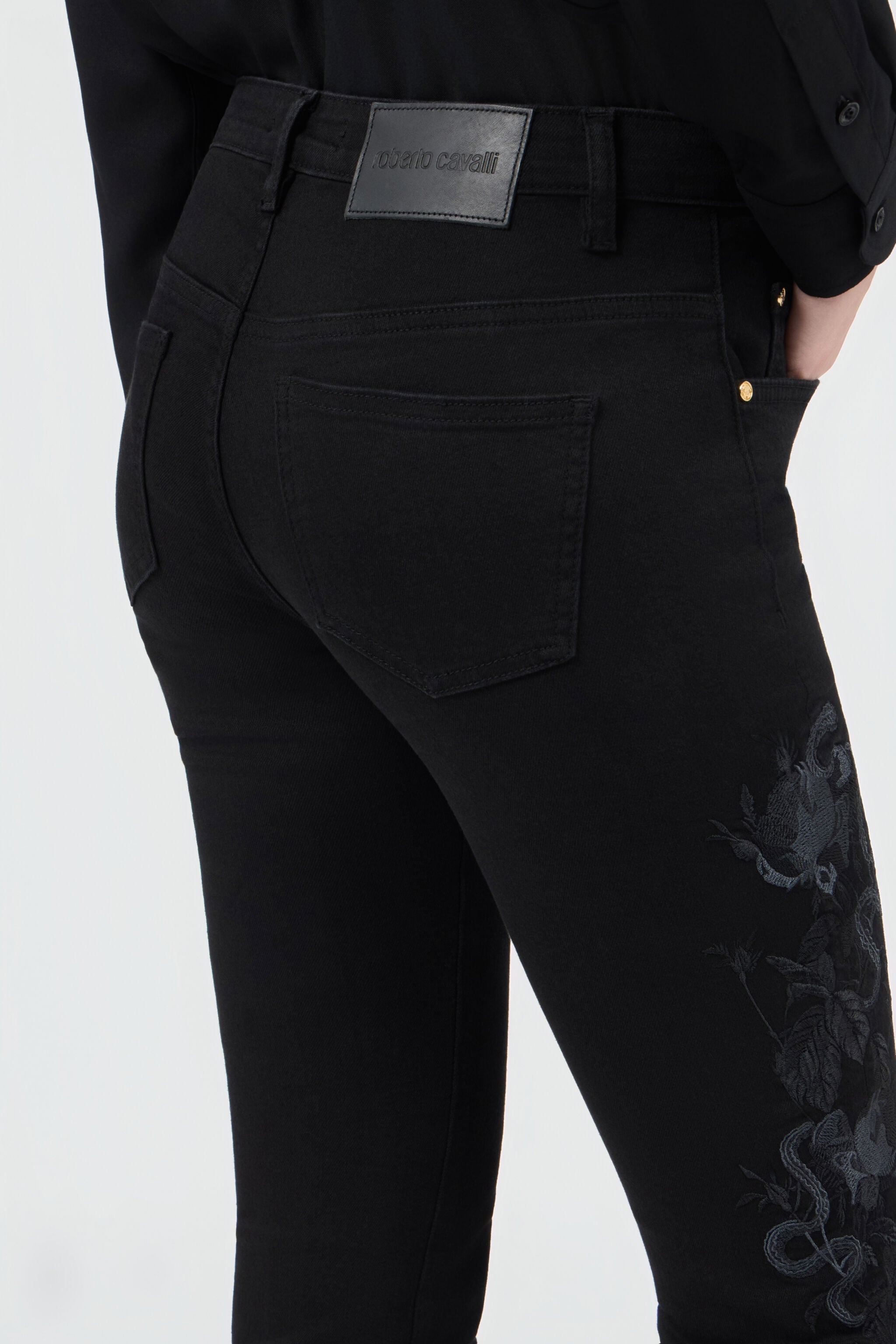 RC Black Denim Jeans BLACK SOJ20O-DN001