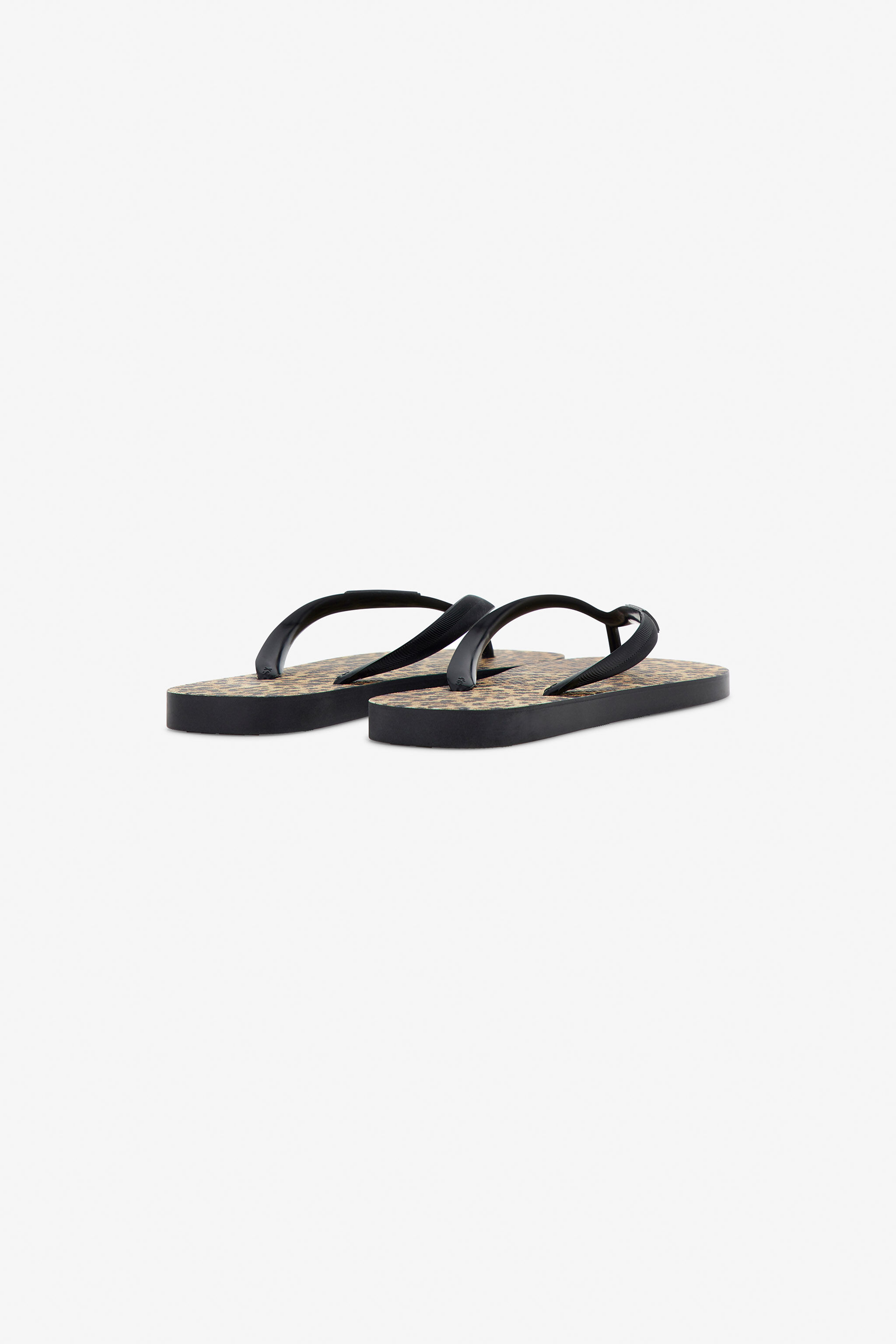 RC Leopard Flip Flops Brown SKS029-ABL65