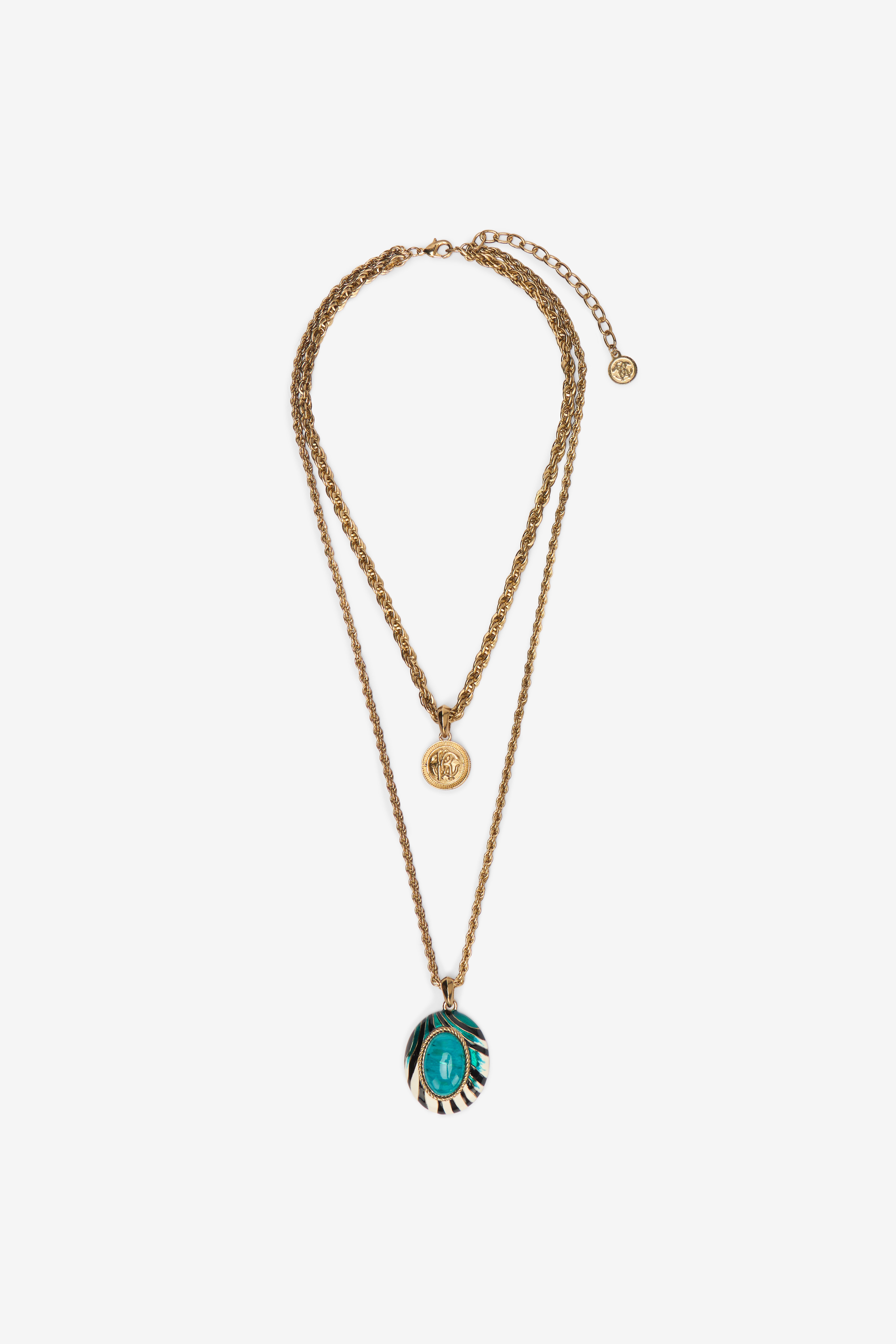 RC Ray Of Sea Print Necklace RAY OF SEA/BLUE VKG002-AM021