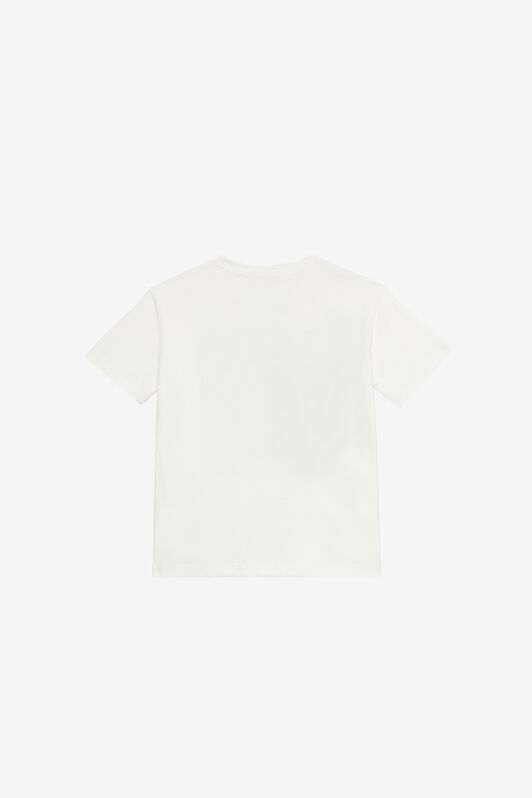 JU T-Shirt Avec Écusson Animalier Et Monogramme RC Blanc UJT60H-JD001