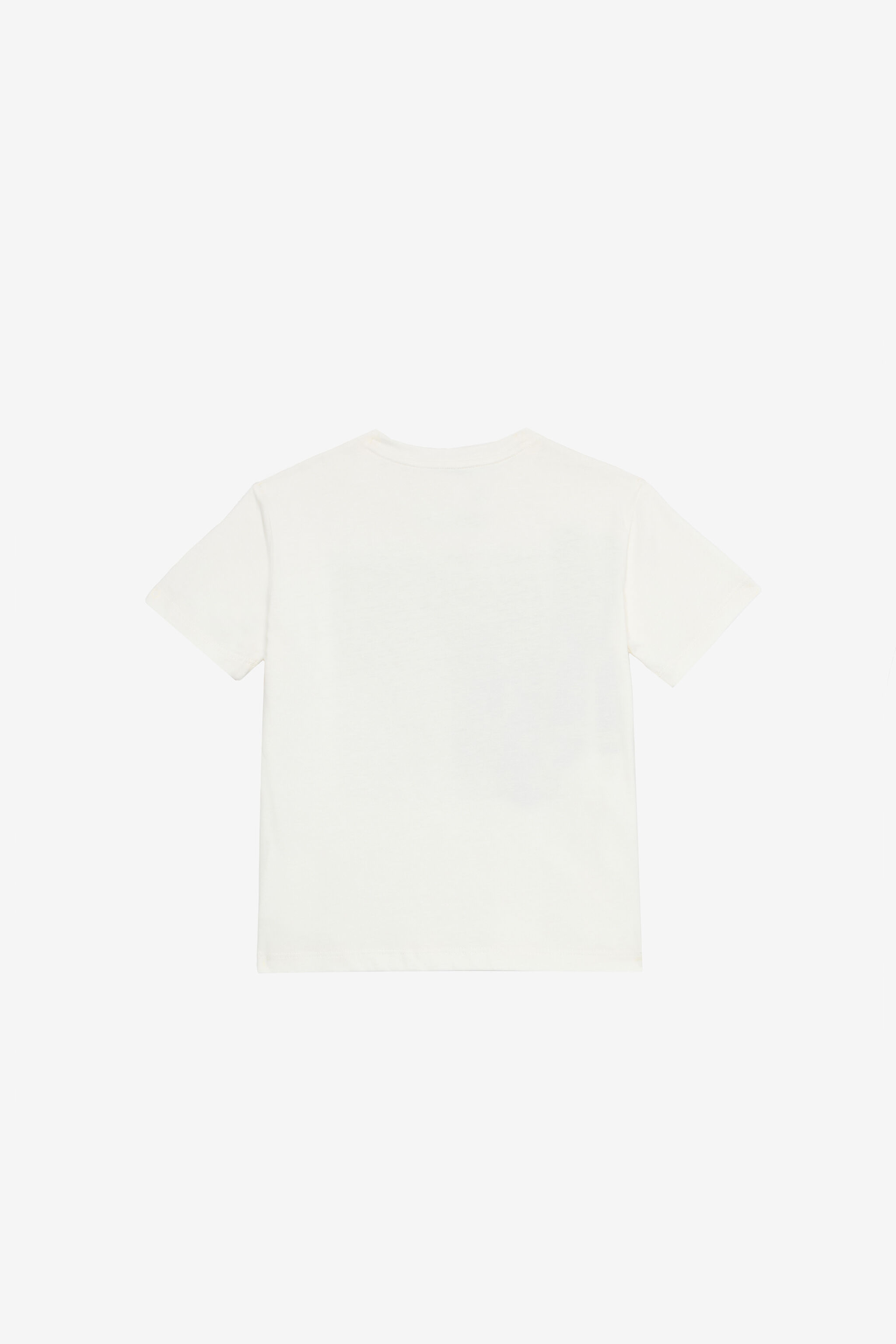 JU T-Shirt Avec Écusson Animalier Et Monogramme RC Blanc UJT60H-JD001