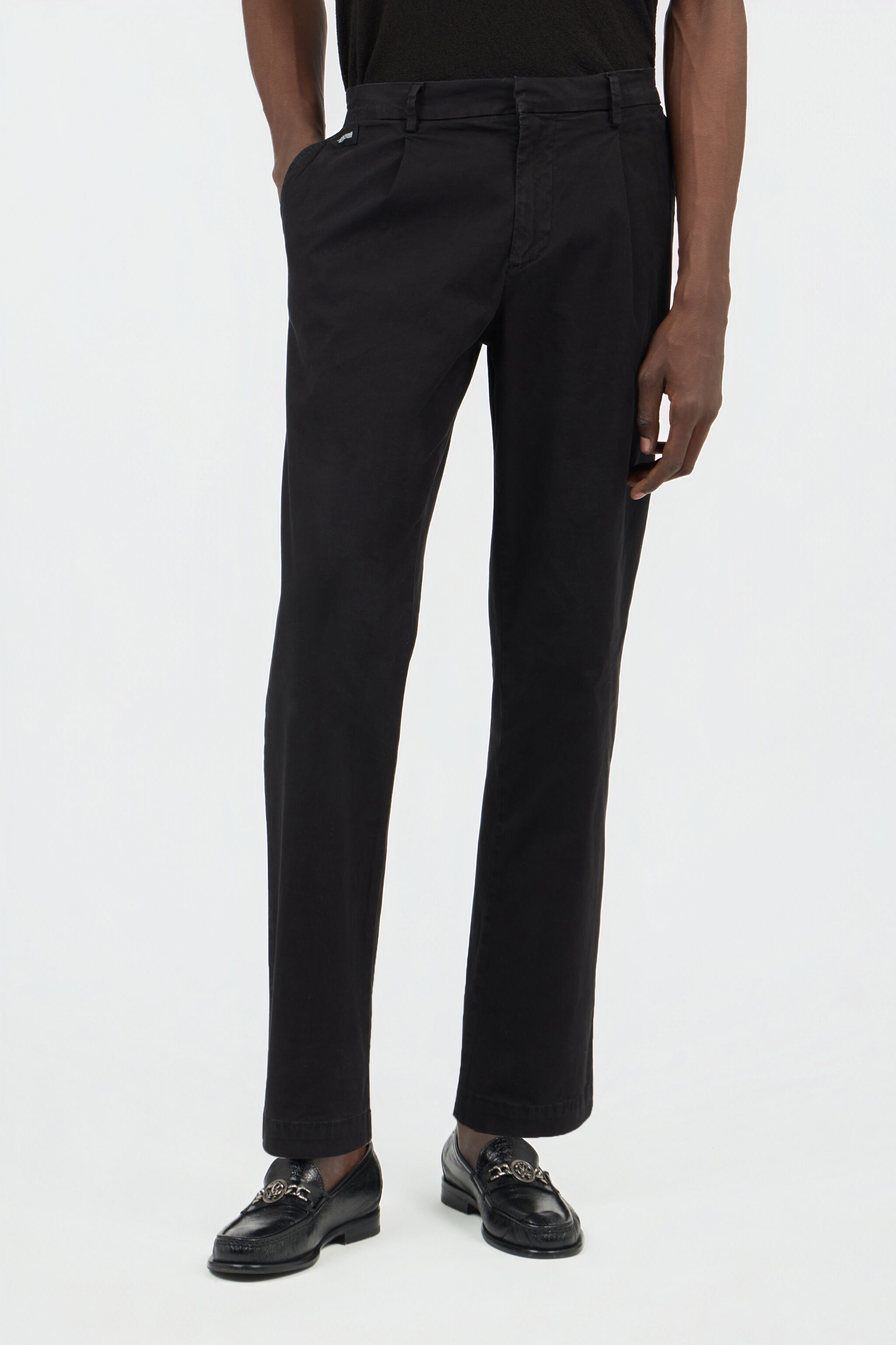 RC Pantalon Noir à Pinces BLACK SOT20D-CE002