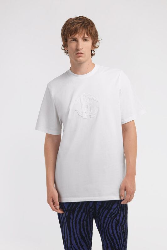 RC RC Logo T-shirt Weiß TRT61C-JD060