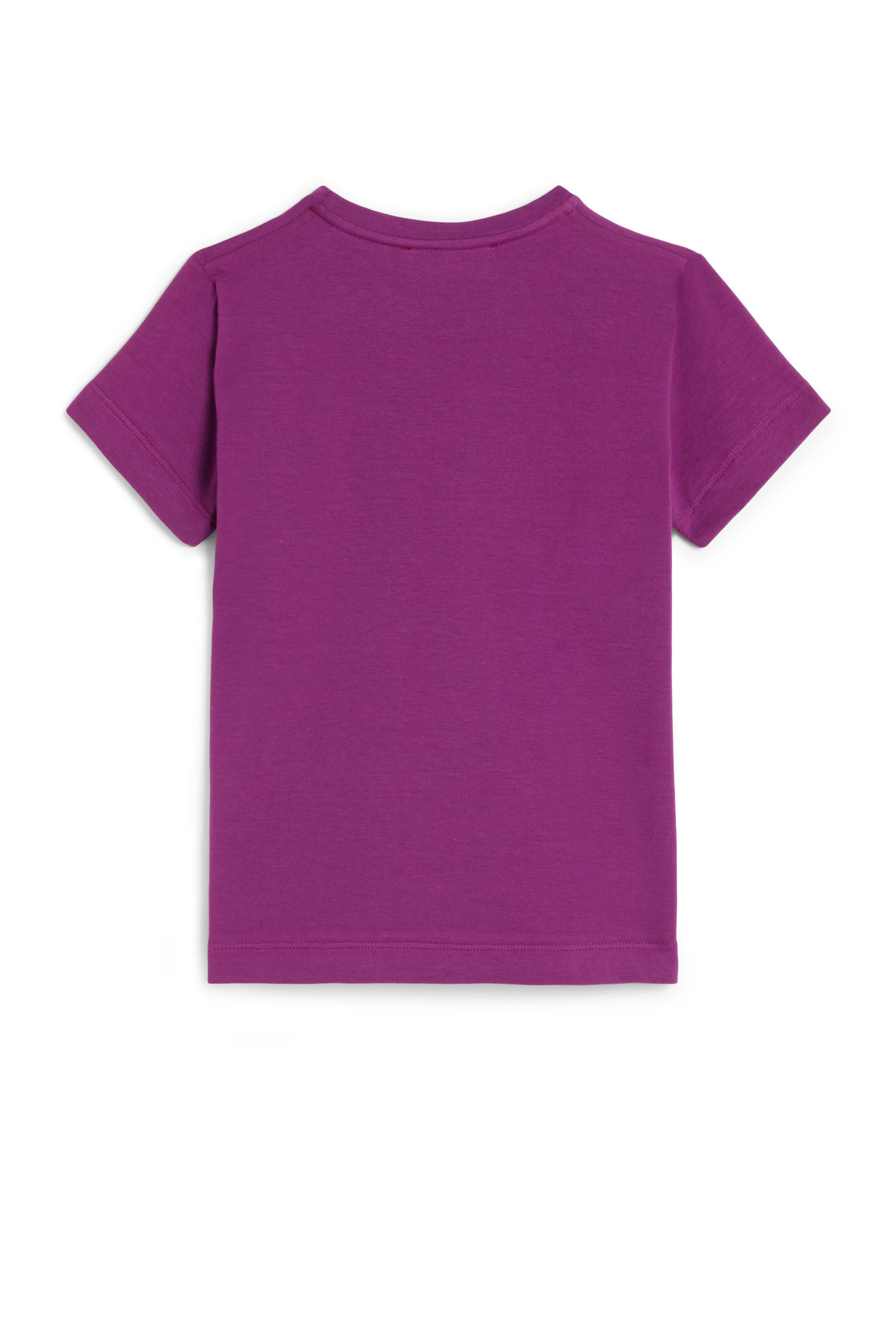 JU T-shirt con logo con cristalli VIOLET JJT611-JV025
