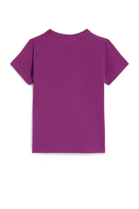 JU T-shirt con logo con cristalli JU T-shirt con logo con cristalli VIOLET JJT611-JV025
