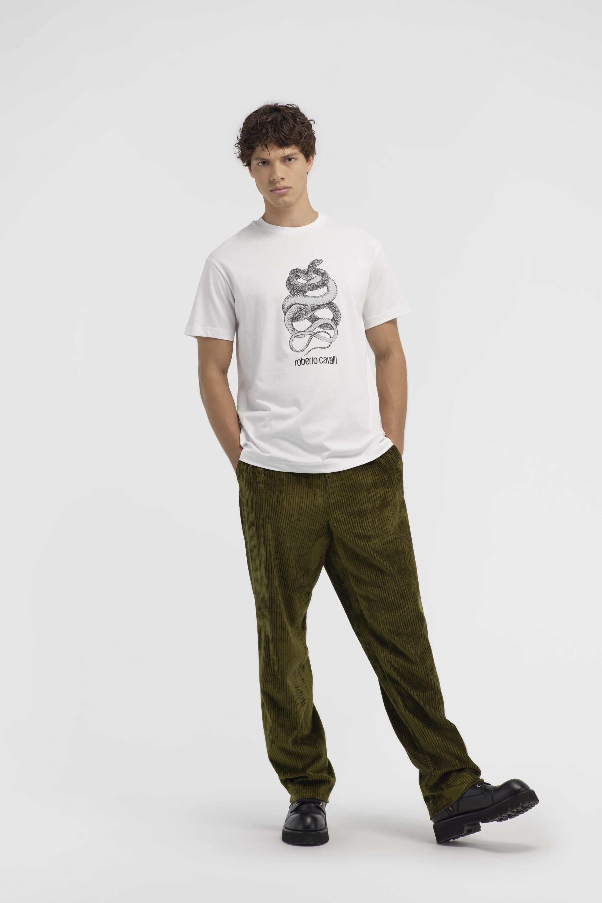 RC T-shirt with Snake print White NOT60S-JD060