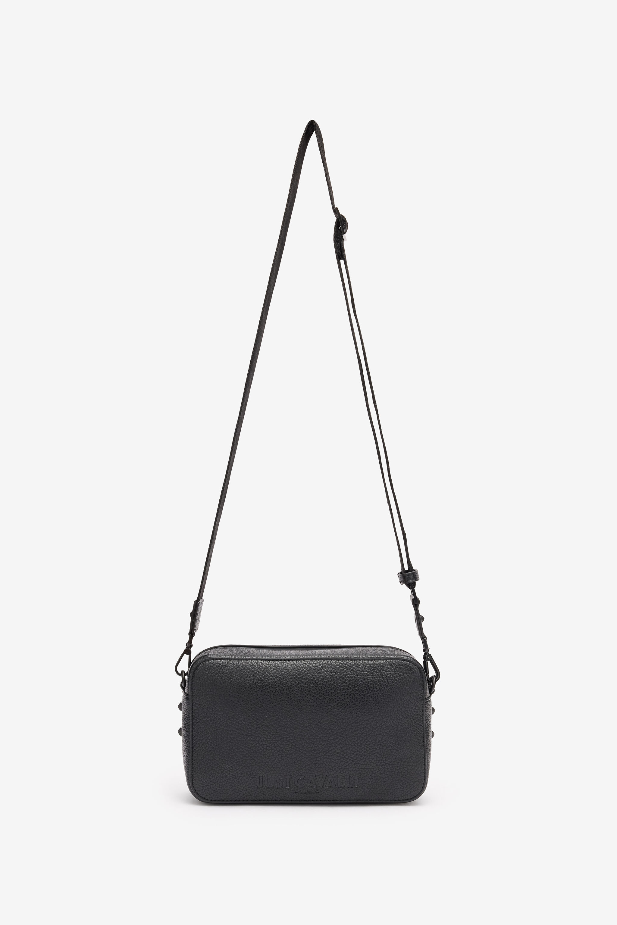 JC Crossbody Bag With JC Monogram Black SFB012-SF343