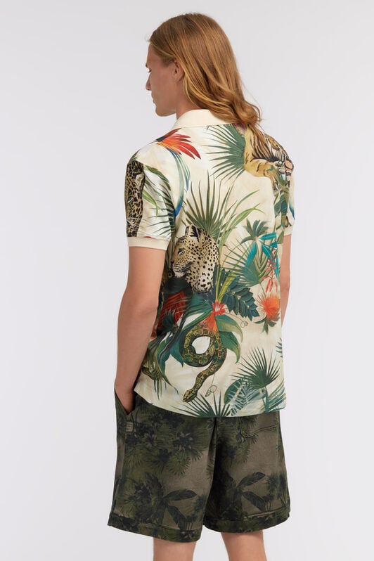RC Polo Jungle print Green SRT64E-XKH21