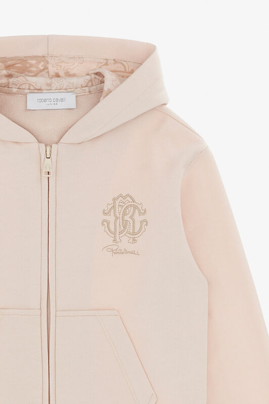 JU RC Logo Sweatshirt Light brown TJT68L-CF050
