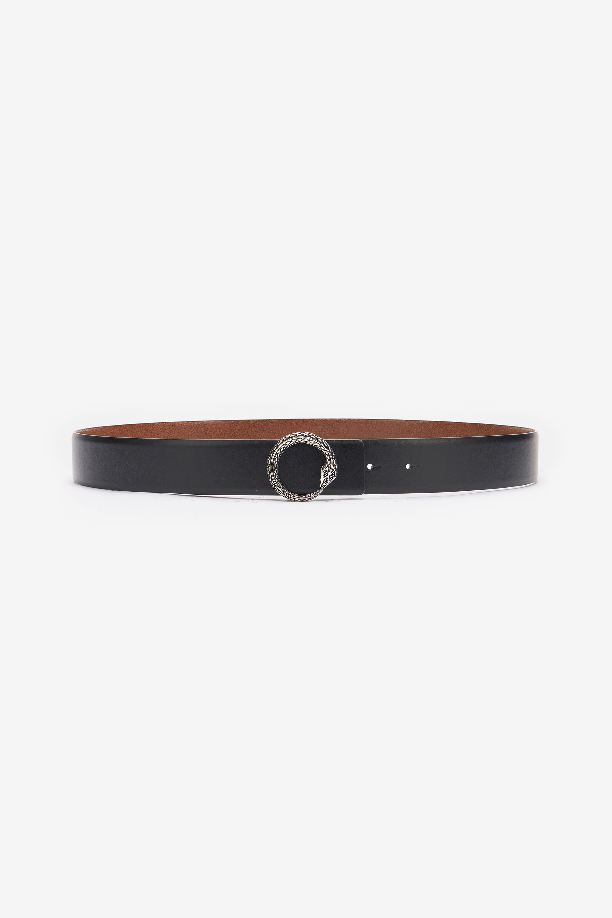 RC Belt With Snake Buckle Black URC001-PZU03