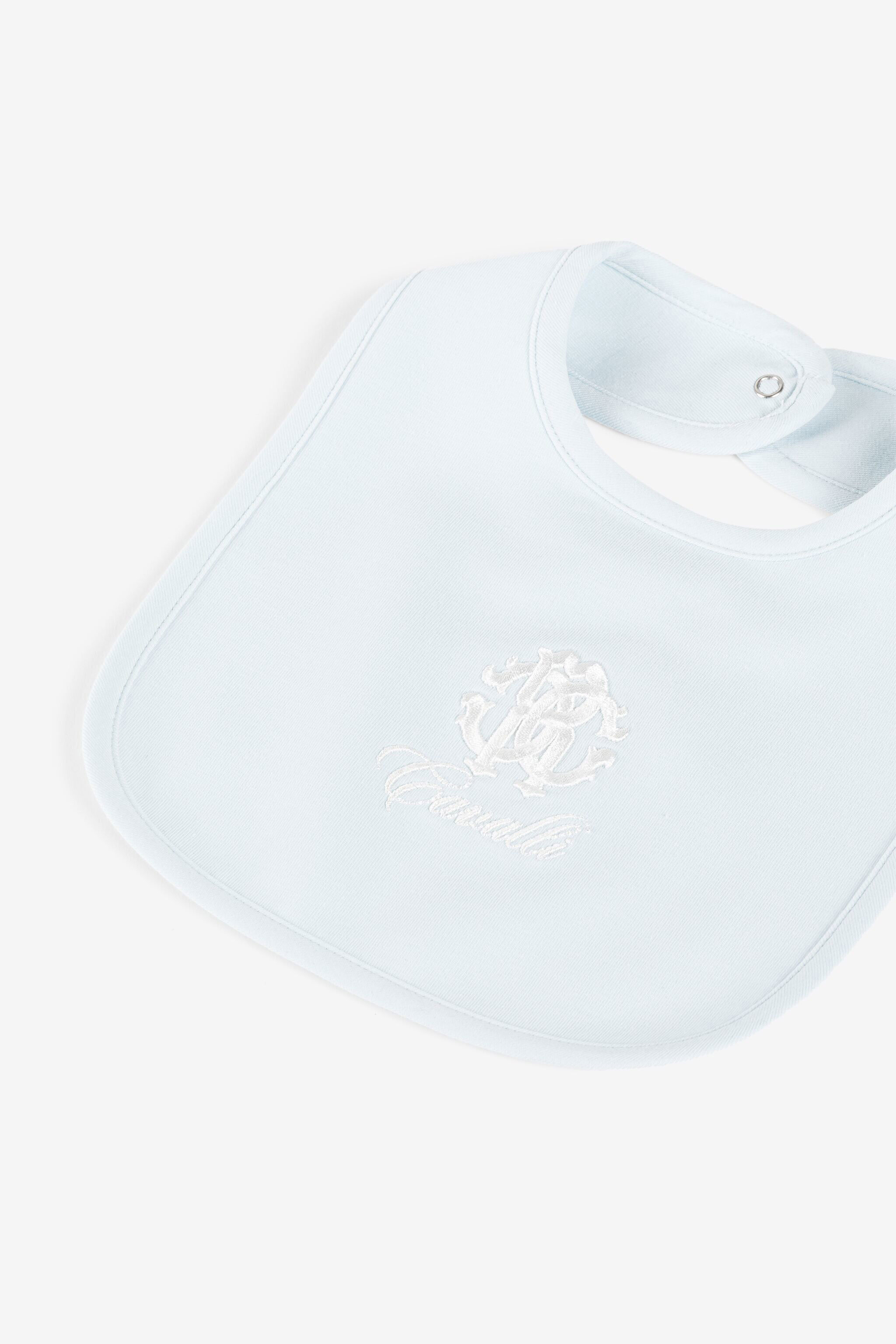 JU Pelele con logo bordado Azul claro QJT885-JV025
