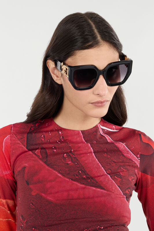 RC Occhiale da sole Roberto Cavalli Mirror Snake Collection Nero SALD38-ID139