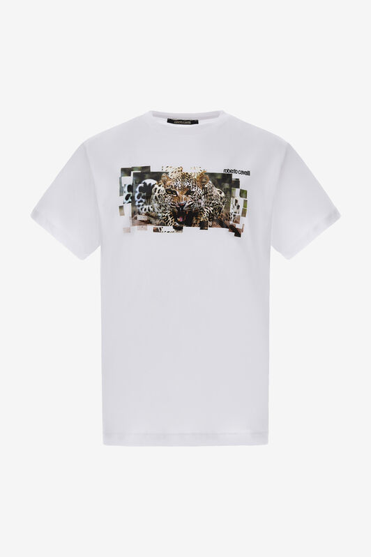 RC T-shirt with Jaguar logo and print RC T-shirt with Jaguar logo and print White NOT60K-JD060