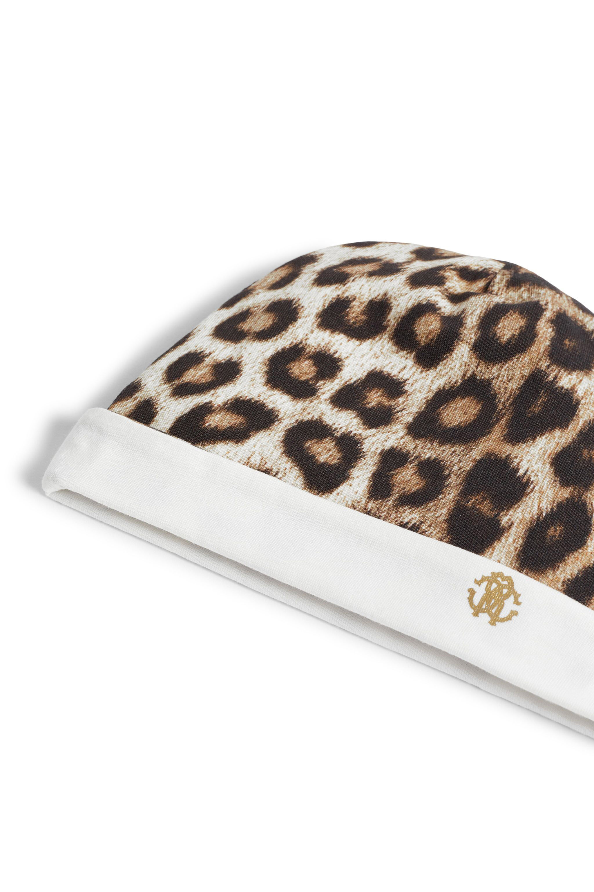 JU Natural Jaguar print newborn kit BEIGE/MILKY/BLACK IJT812-JFQ64