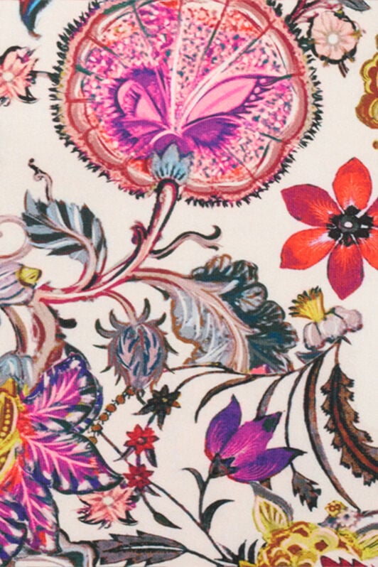 RC Abito Tubino con Stampa Florentine Flowers BEIGE WQT151-NBR29