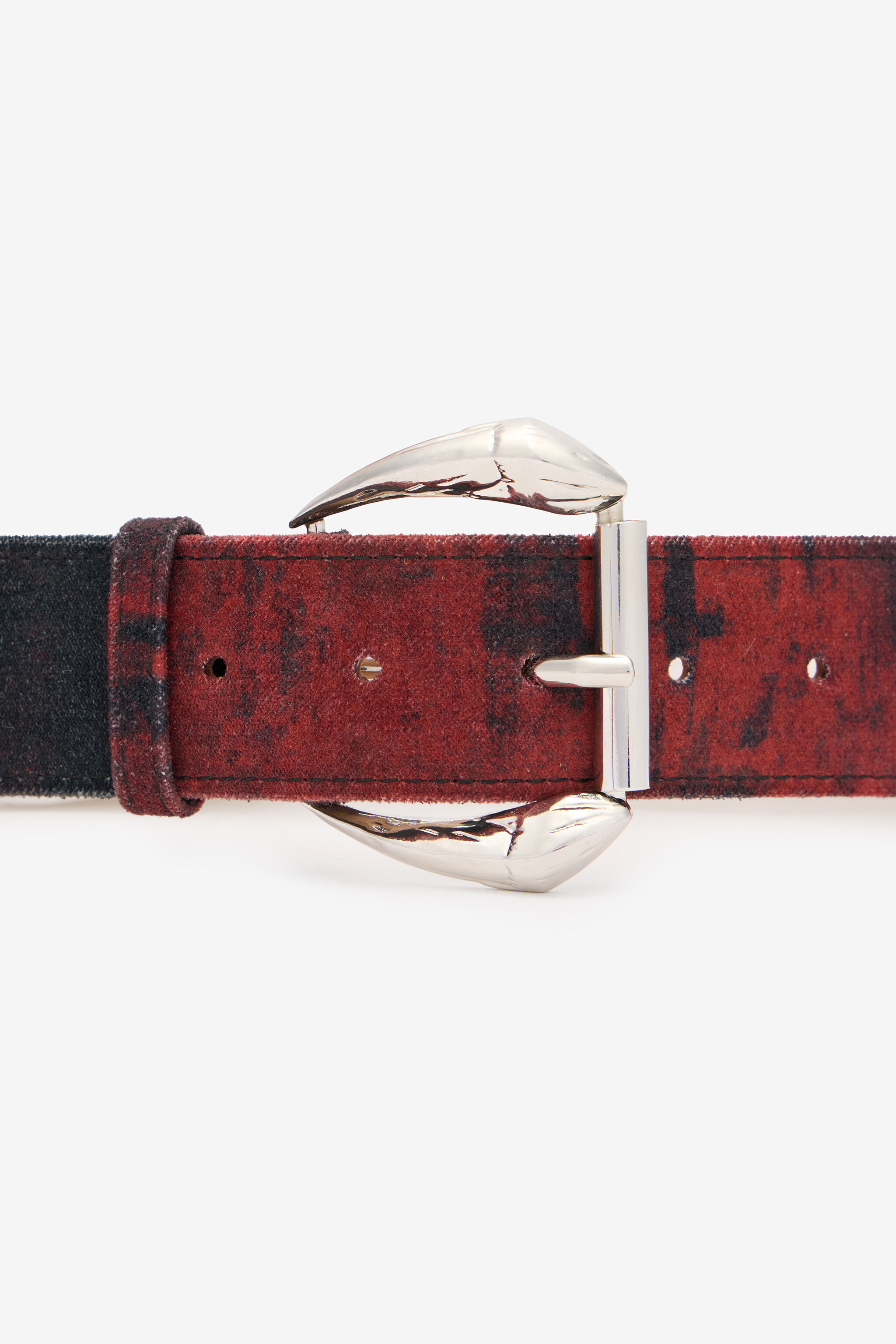 RC Belt with Garment-Dyed Effect Print Lila VRC008-VLV02