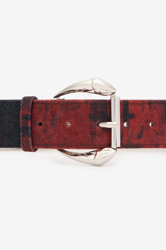 RC Belt with Garment-Dyed Effect Print RC Belt with Garment-Dyed Effect Print Lila VRC008-VLV02