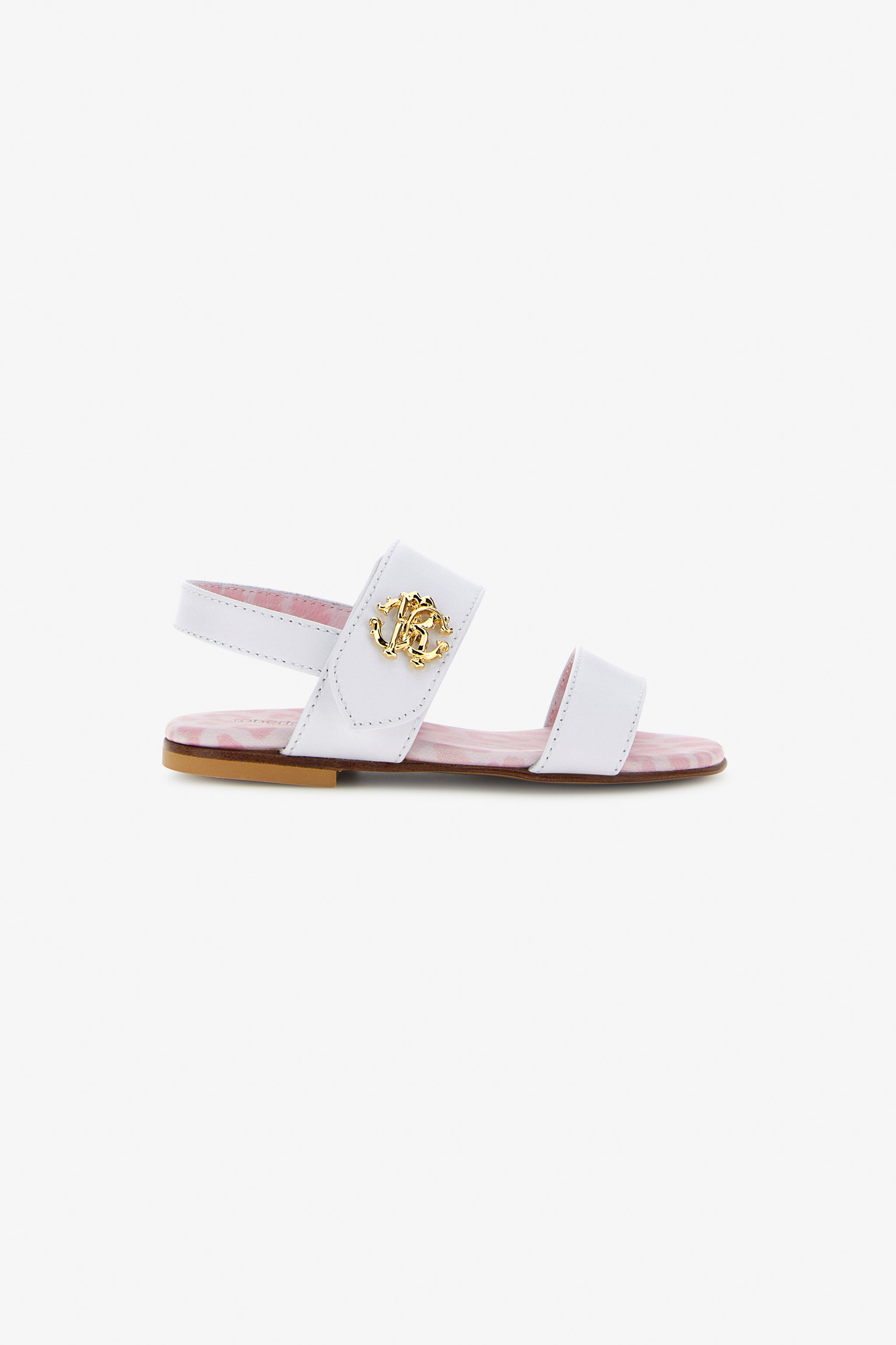 JU RC Logo Sandals White Q61142-Q0045