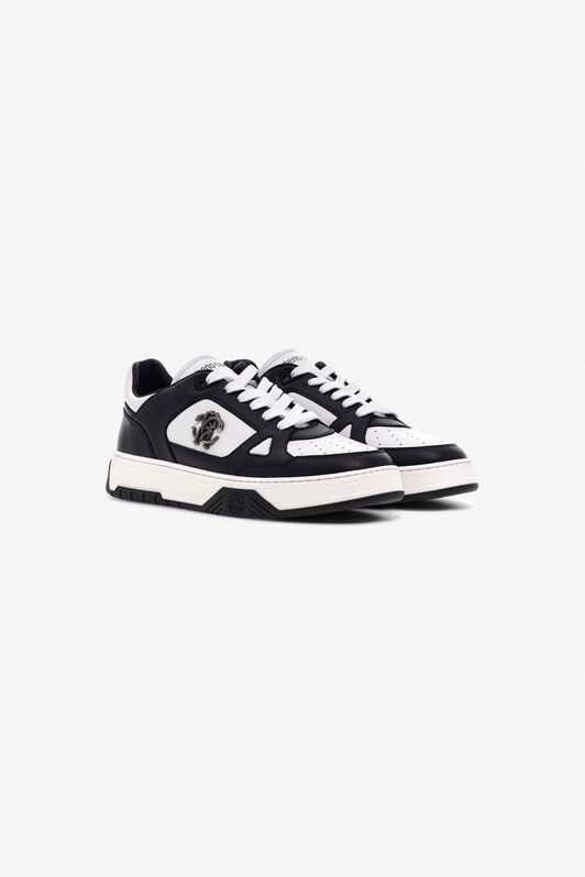 RC Low-Top Sneakers White/black/AntiqNik SRS044-PZA90
