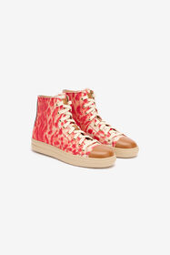 ${brand} High-Top Sneakers with Zebra Print ${colorDescription} ${masterID}