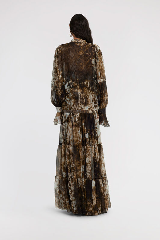 RC Appaloosa Print Dress Brown TKT133-CKN08