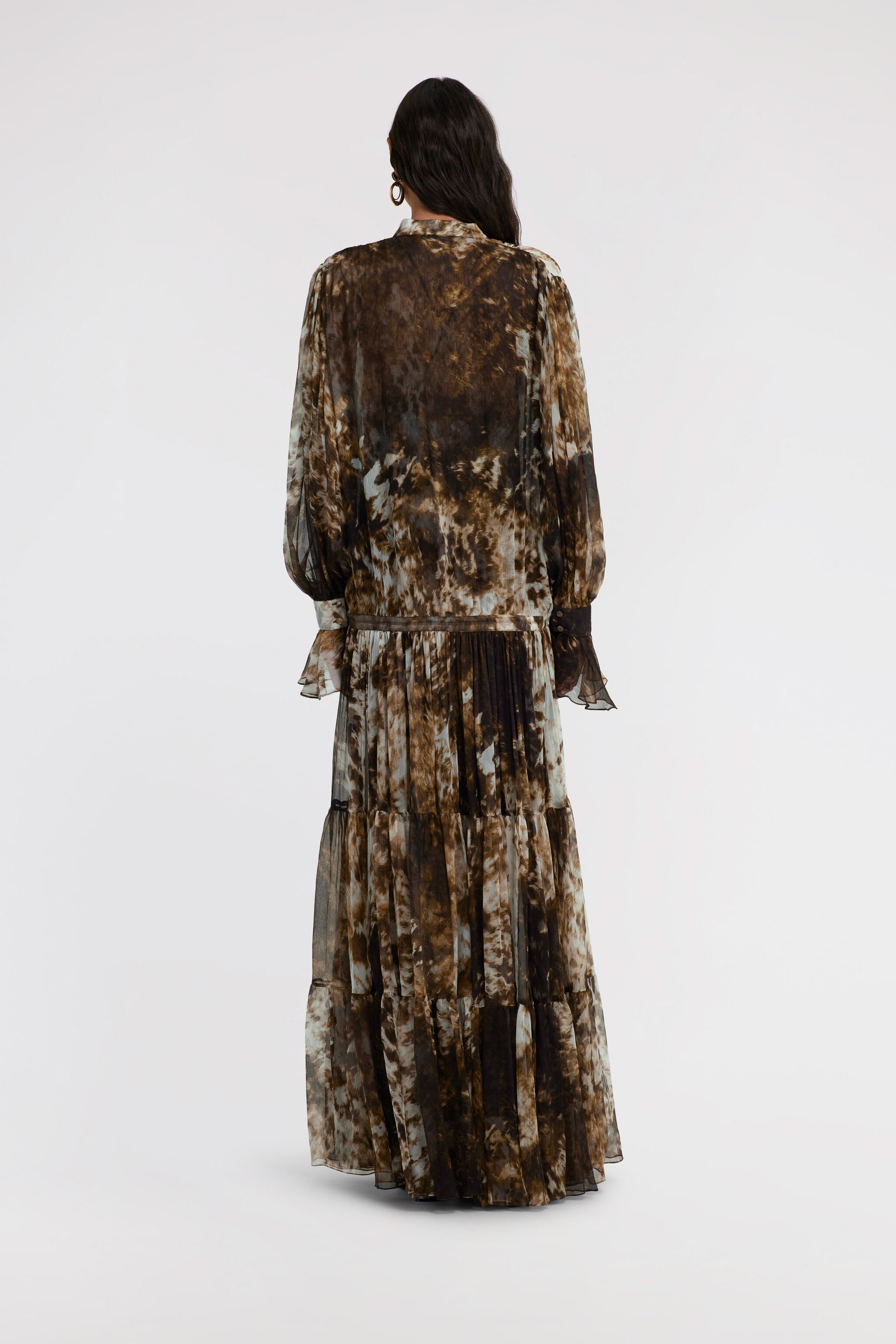 RC Appaloosa Print Dress Brown TKT133-CKN08