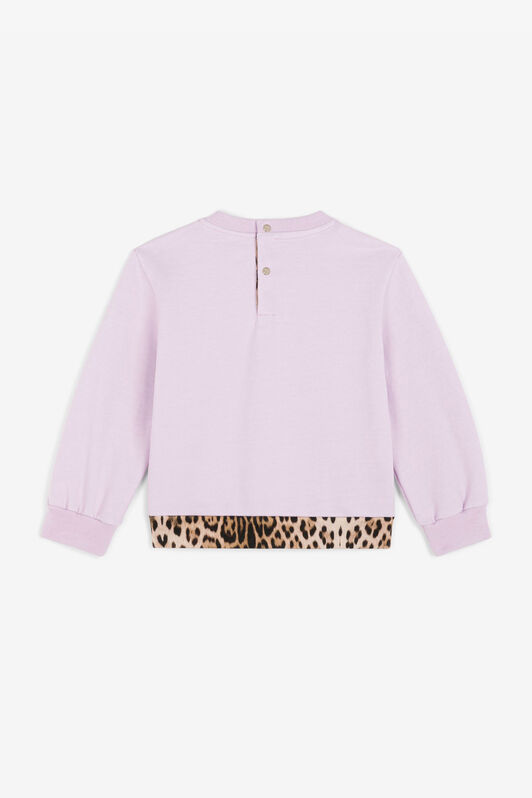 JU RC Monogram Cotton Sweatshirt Purple RJT90H-CF050