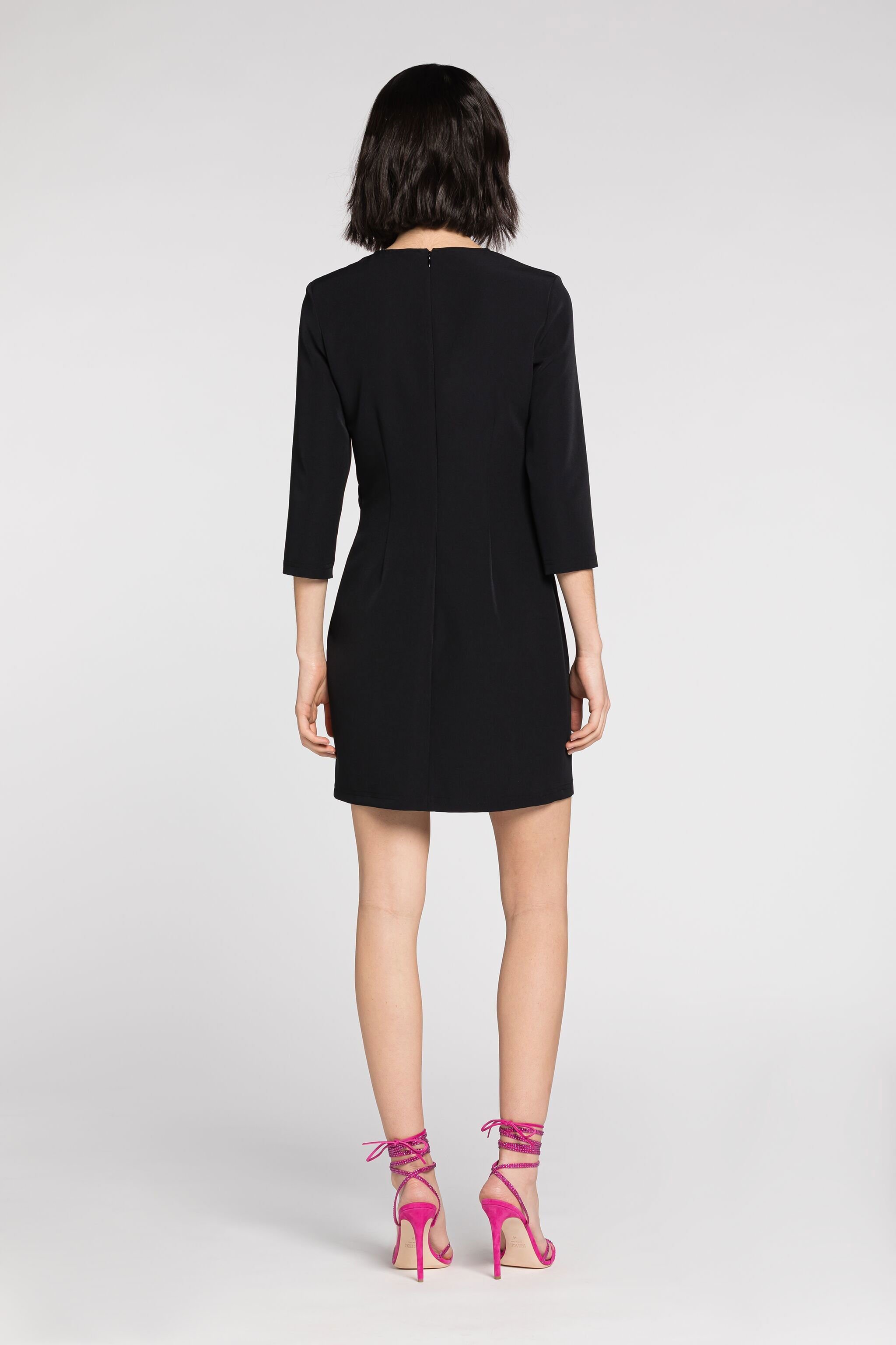 JC Mini-robe à logo Just Cavalli et ouvertures sur l'avant NOIR Q61556-Q0459