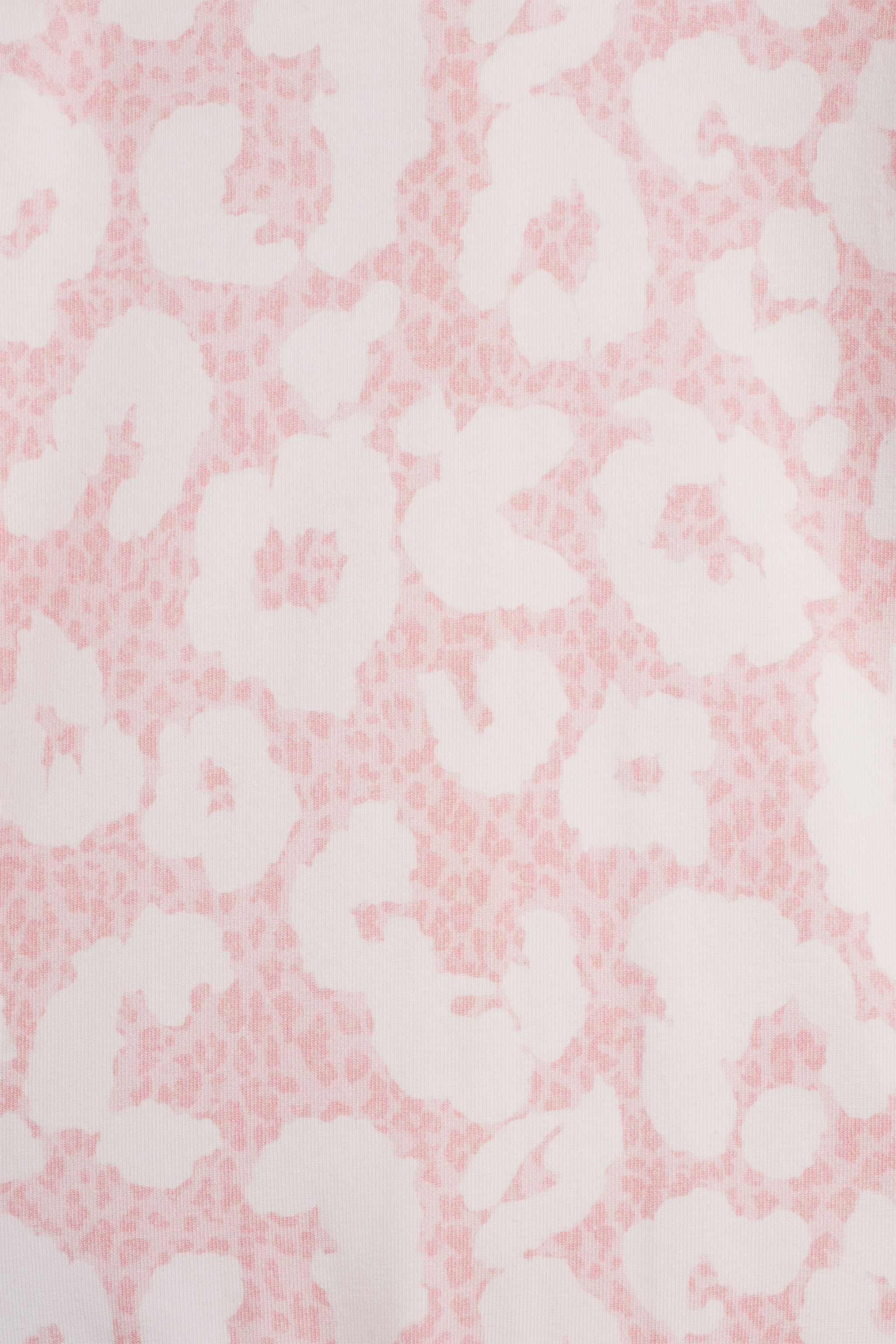 JU New Leopard print newborn kit BABY PINK/MILKY WHIT IJT803-JFQ59
