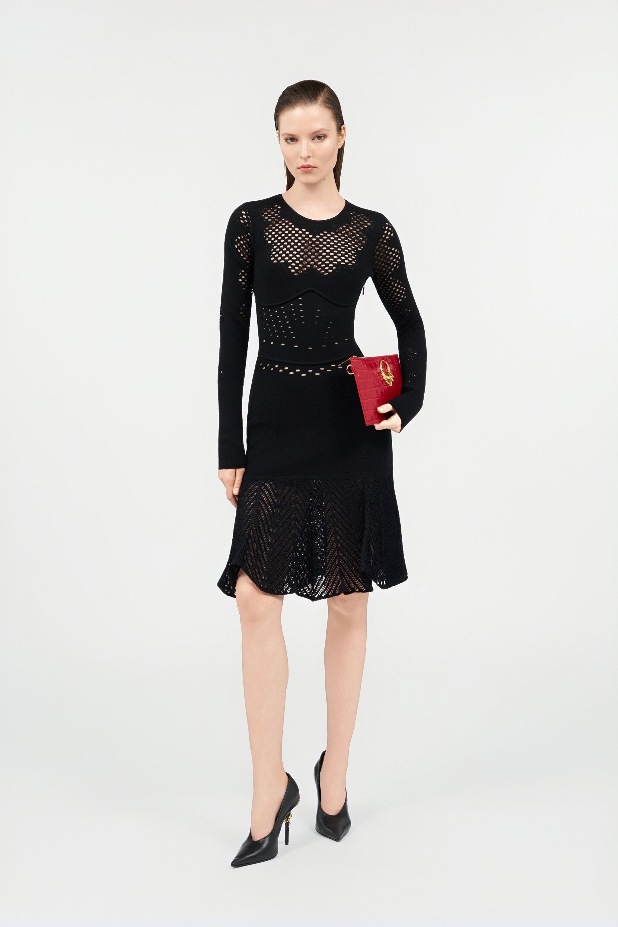 RC Black Mini Dress NERO 191101 TKM102-MI009