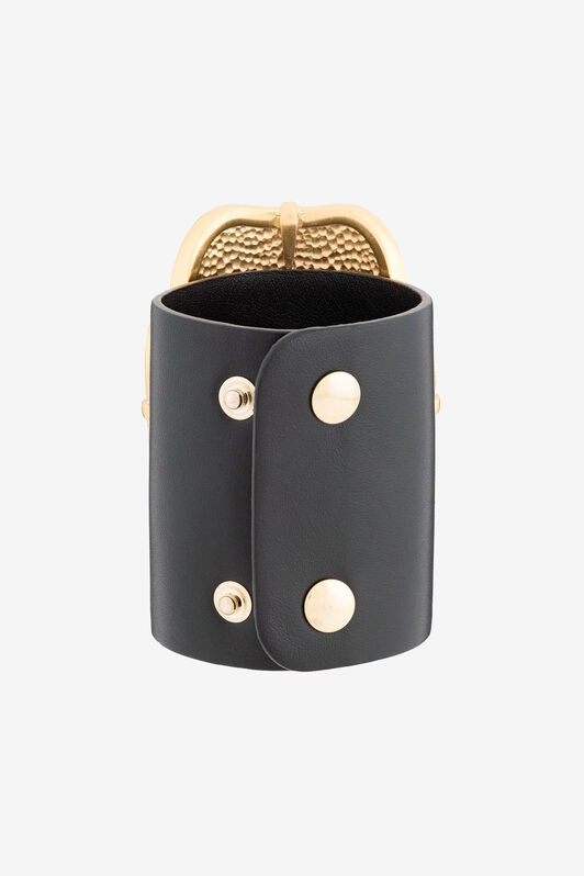 RC RC Monogram Crest Cuff ORO/NERO PKG004-AM007