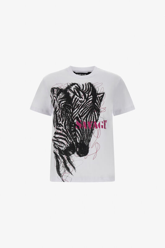 JC Just Cavalli T-shirt White SFT073-SF918