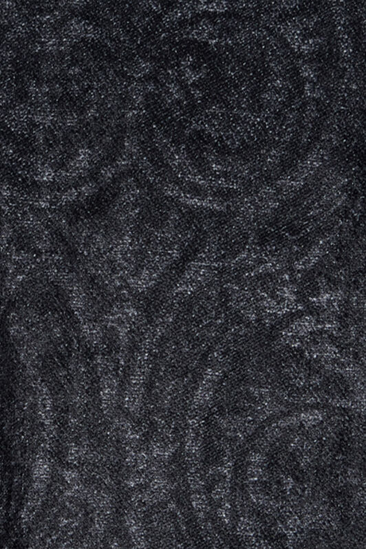 JU Abito Nero Con Stampa Floreale BLACK VJT10F-3RP29